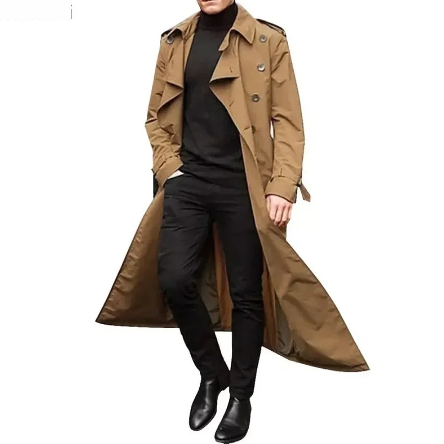 Men'S Fashion X - Lange trenchcoats voor heren, mode, elegante