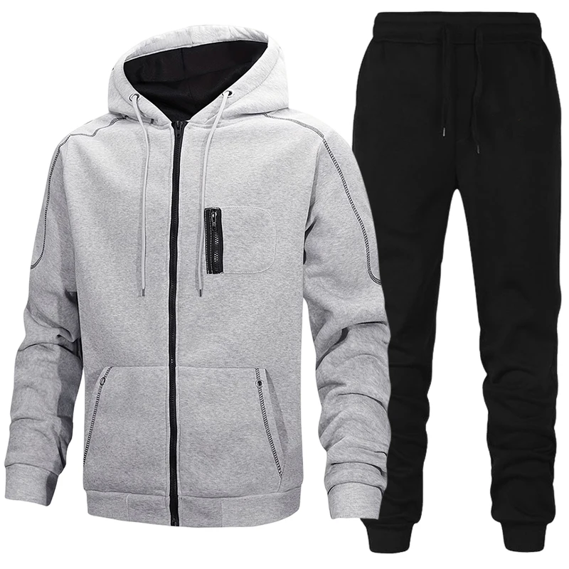 Men'S Fashion Videos - Modieus Heren Trainingspak Casual Hoodie Sweatshirts