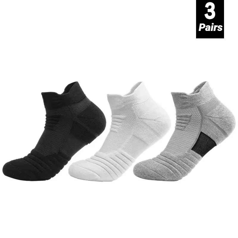 Socks Ankle Men - 3 Paar Antislip Voetbalsokken Heren Sokken