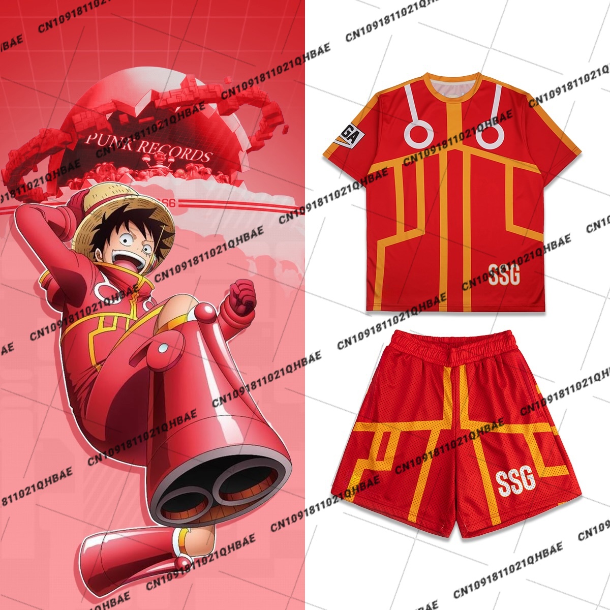 Men'S Fashion Videos - Nieuwe Egghead Island Monkey D. Luffy