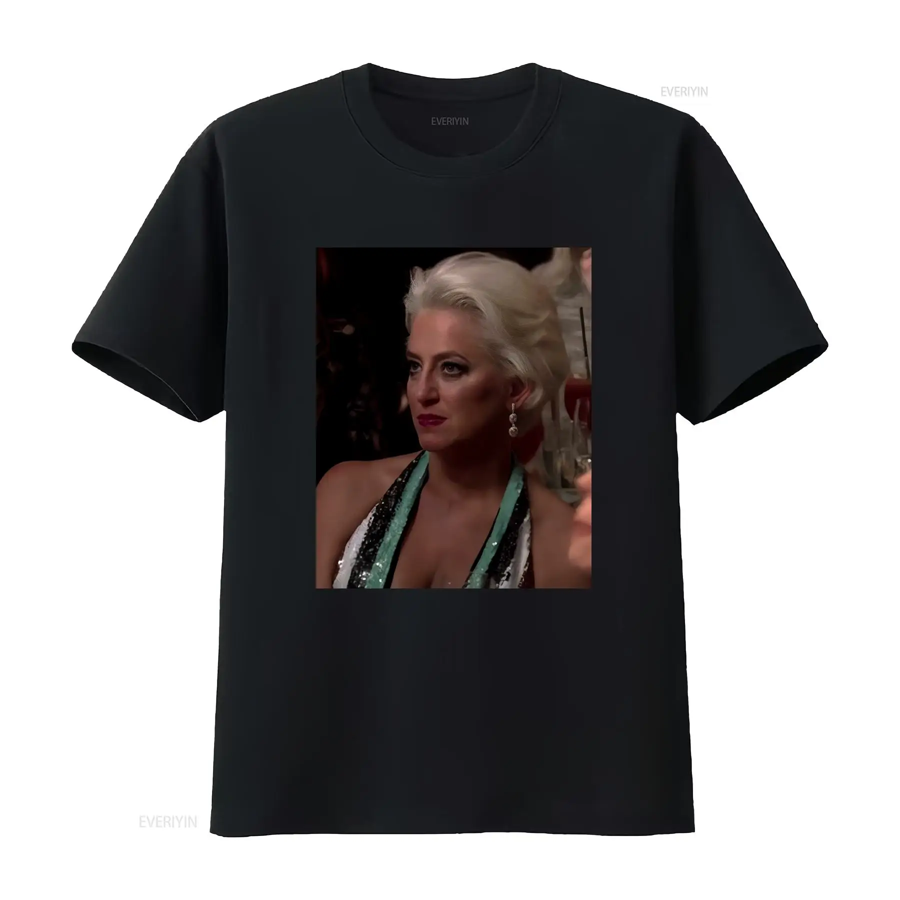Men'S Fashion New York - Mode-T-shirt Dorinda Medley Angry Face van
