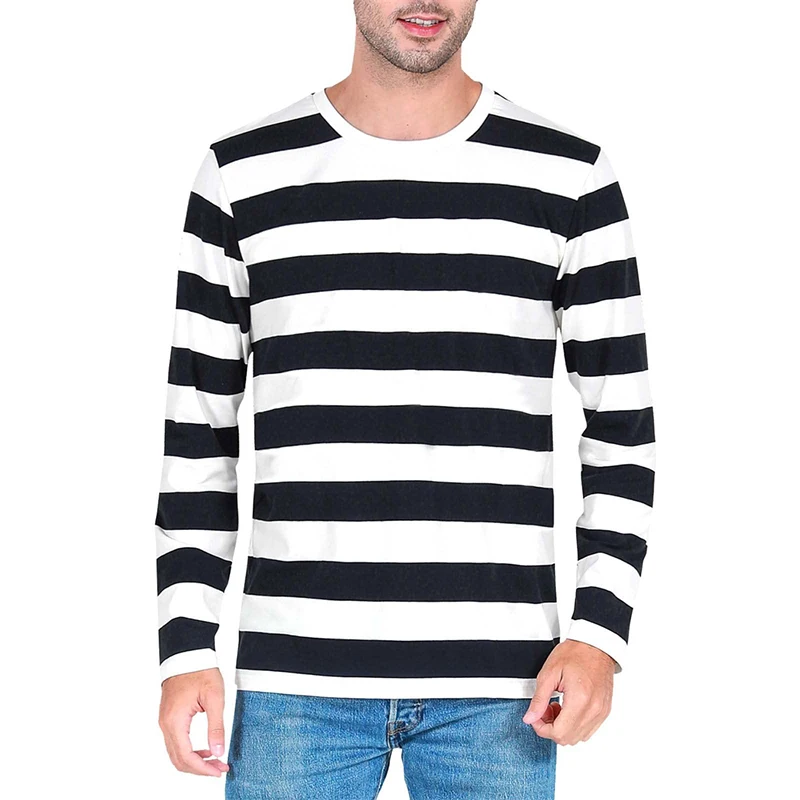 Men'S Fashion T Shirts - Heren 3D-print camouflage T-shirt met lange