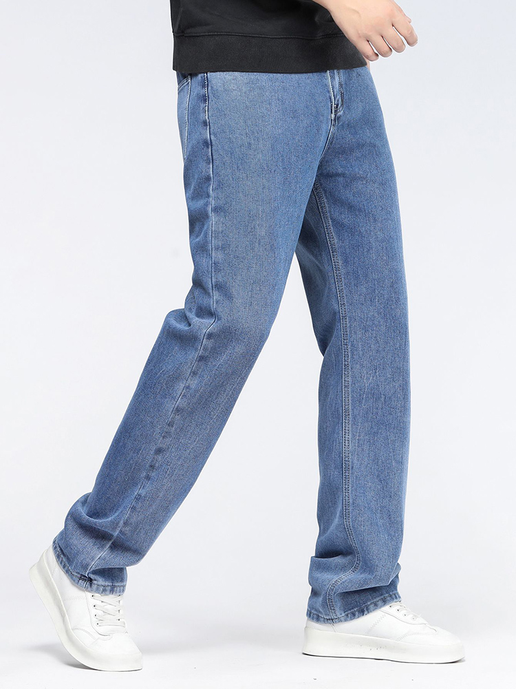 Koreaanse mode-baggy jeans voo - Men'S Fashion Grey Jeans recensie en prijs