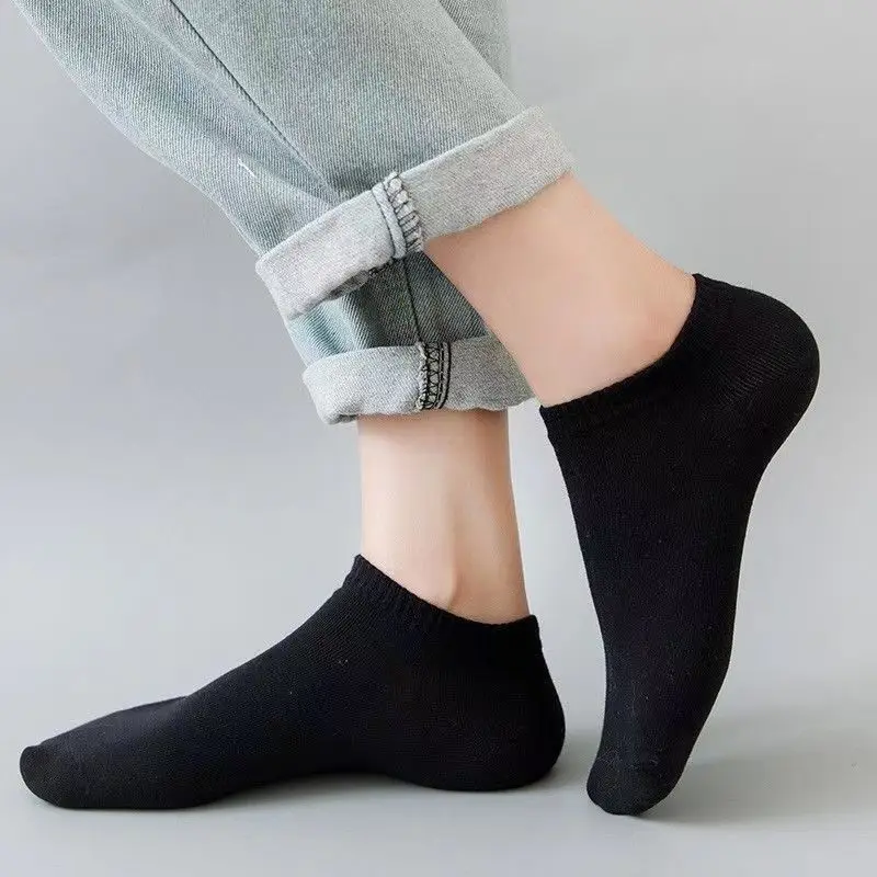 5 paar unisex casual effen kle - Socks Ankle Men recensie en prijs