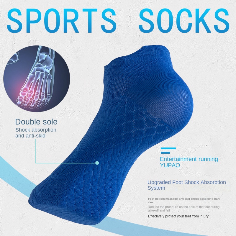 Sportsokken voor heren, hardlo - Socks Ankle Men recensie en prijs