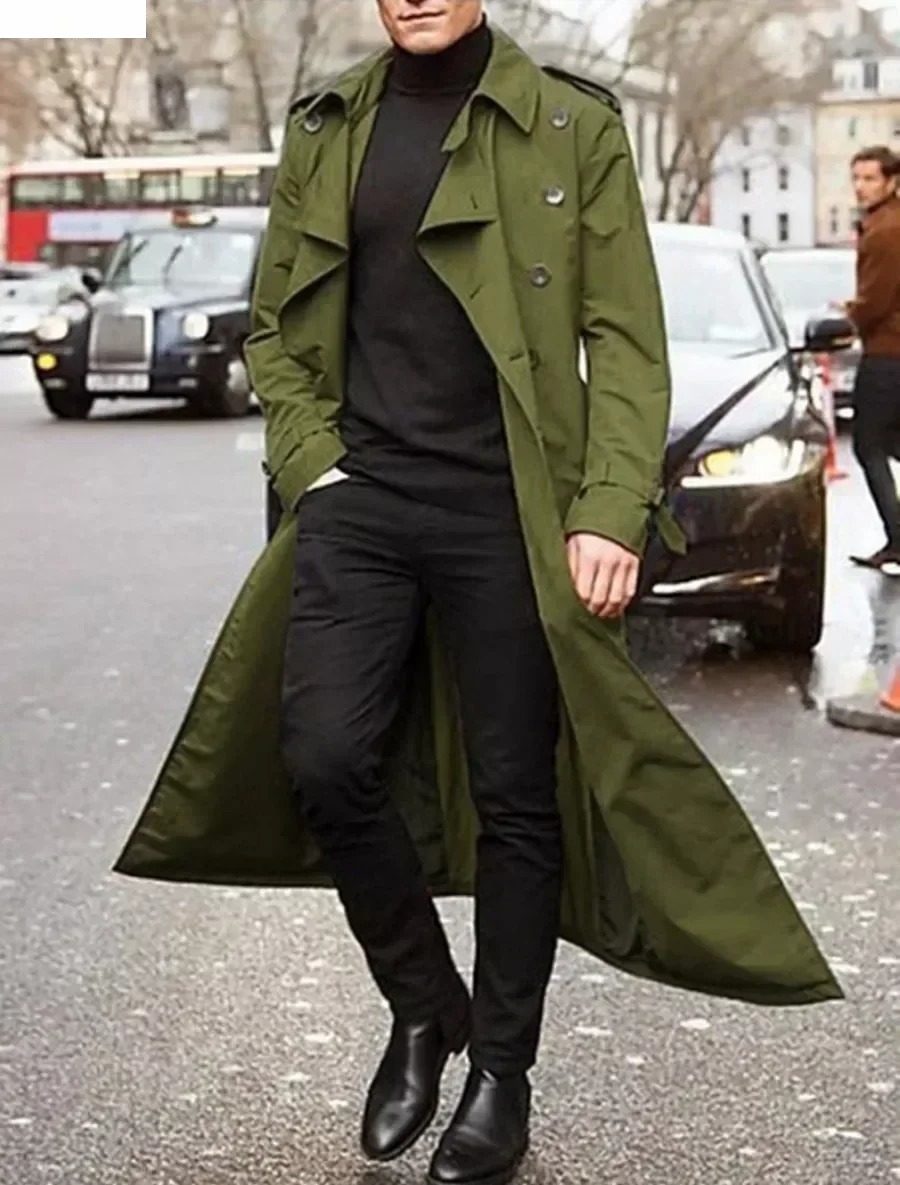 Lange trenchcoats voor heren,  - Men'S Fashion X recensie en prijs
