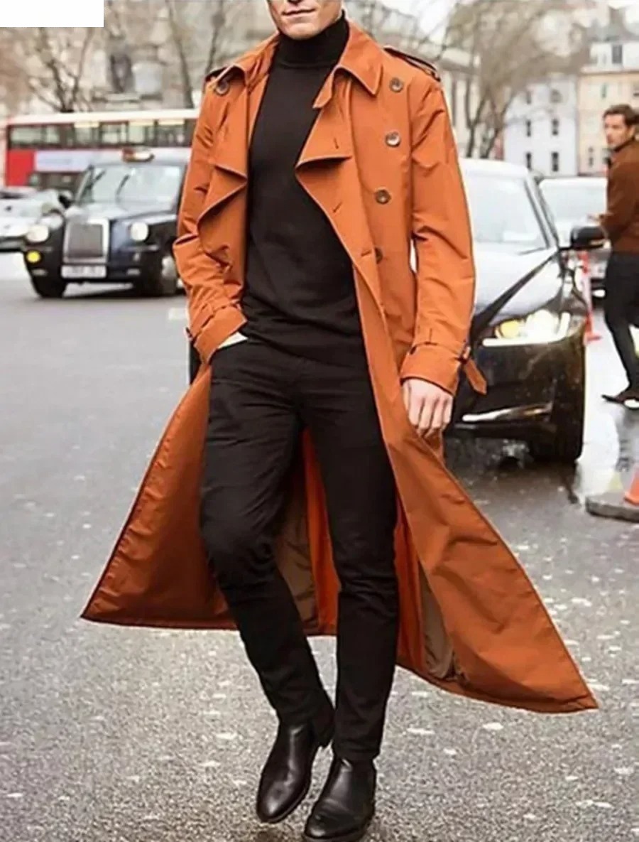 Lange trenchcoats voor heren,  - Men'S Fashion X recensie en prijs
