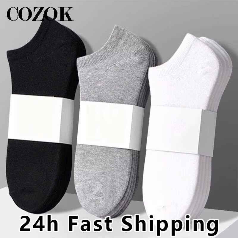 10 stuks = 5 paar herensokken  - Socks Ankle Men recensie en prijs