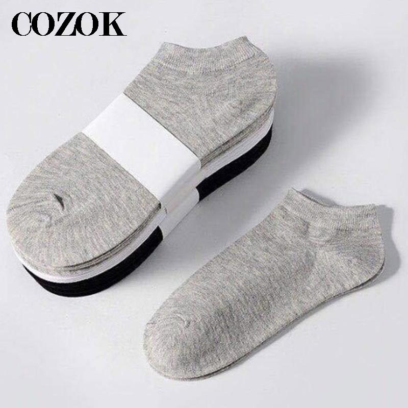 10 stuks = 5 paar herensokken  - Socks Ankle Men recensie en prijs