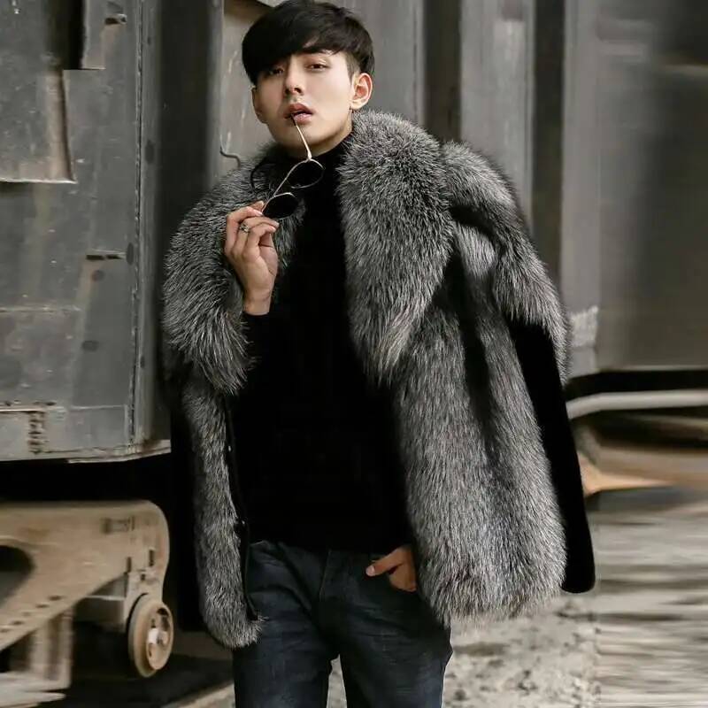 Herfst herenjas van imitatiebo - Men'S Fashion X recensie en prijs