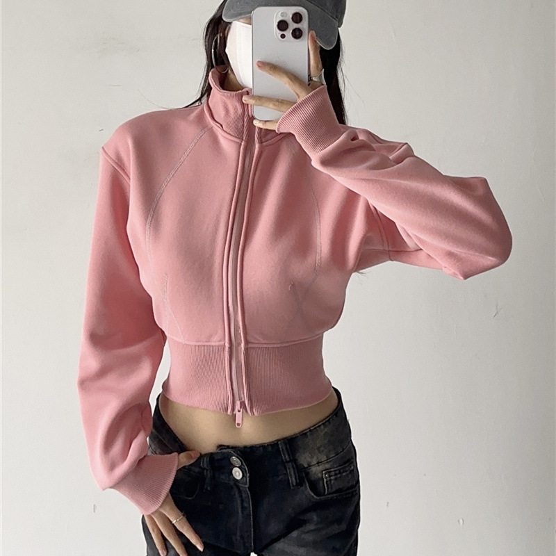 Dames Crop Hoodie Sweatshirts  - Mens Fashion Zip Up Hoodies recensie en prijs