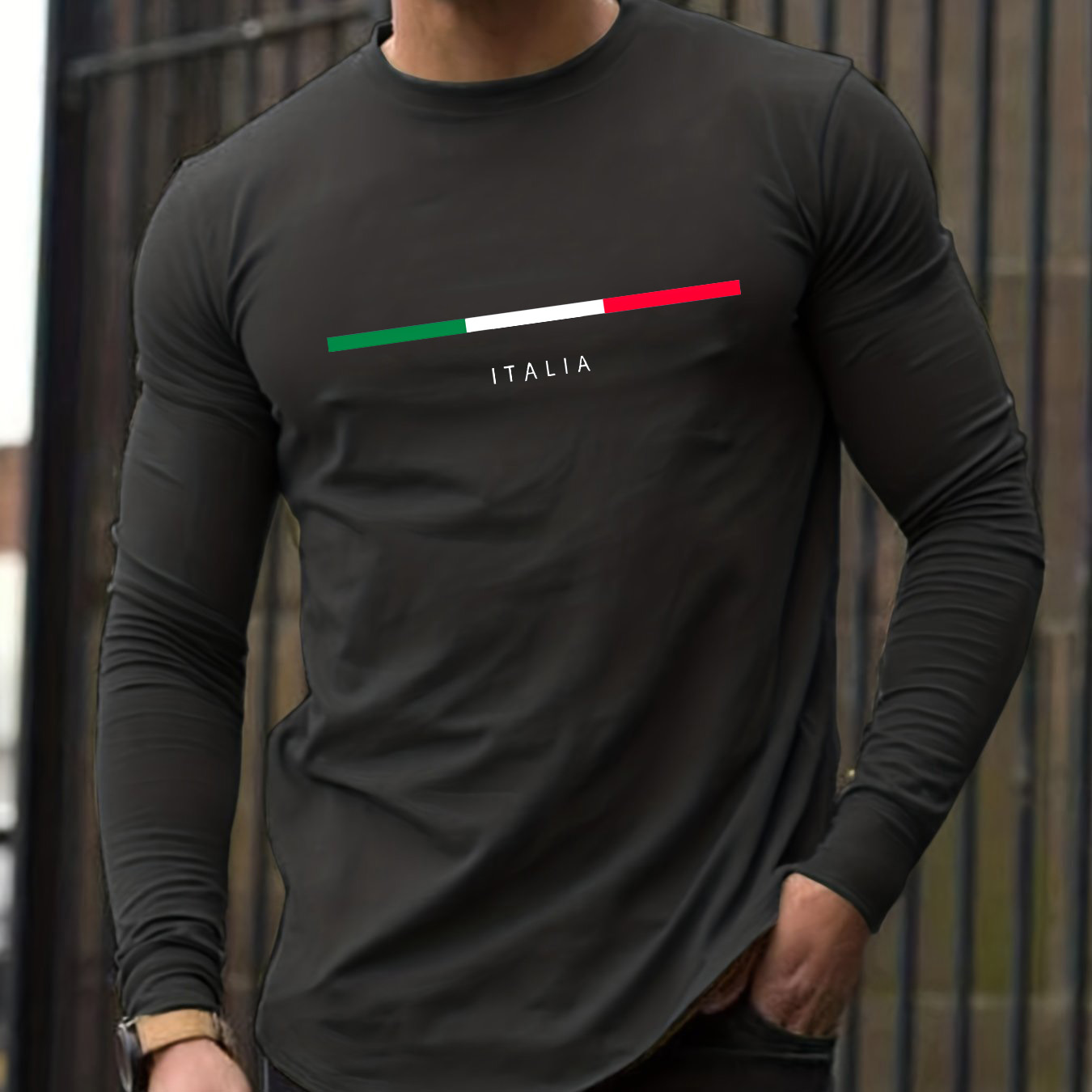 100% puur katoen heren lange m - Men'S Fashion T Shirts recensie en prijs
