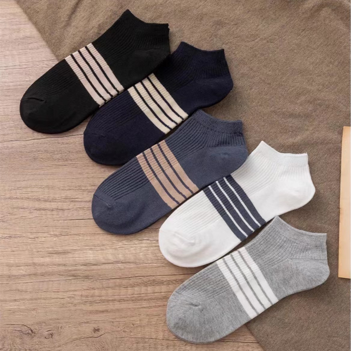 5 paar heren zomersokken trend - Socks Ankle Men recensie en prijs