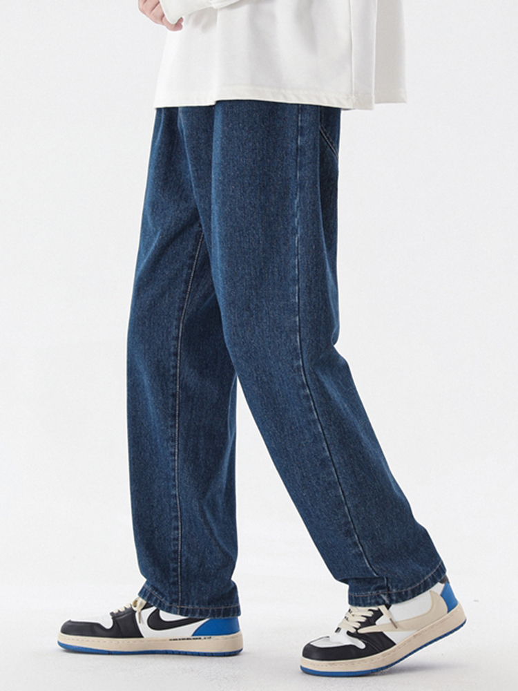 2023 Nieuwe Koreaanse Mode Her - Men'S Fashion Grey Jeans recensie en prijs