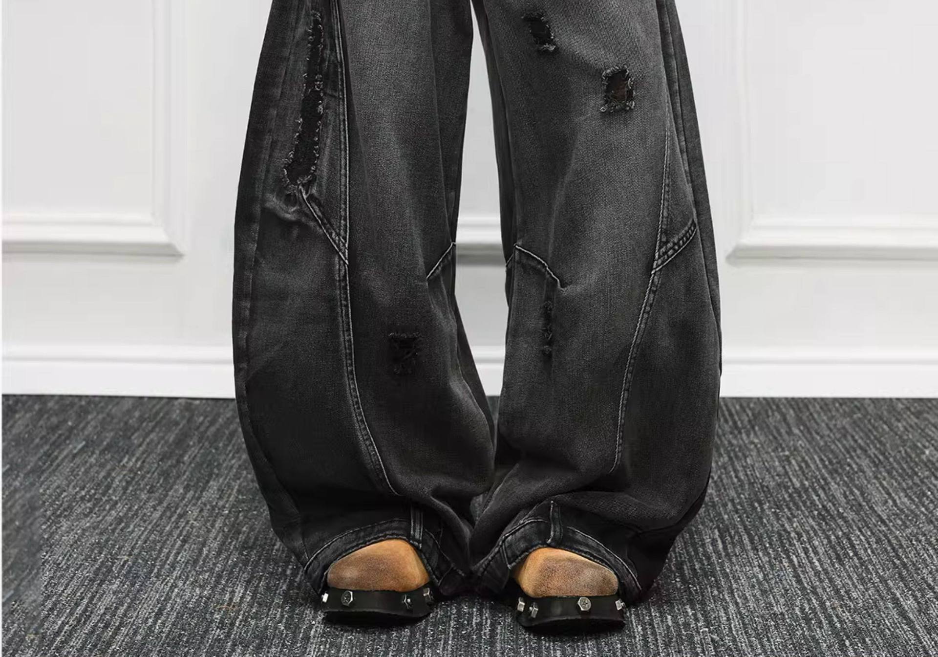 Vintage nieuwe mode Amerikaans - Men'S Fashion Grey Jeans recensie en prijs