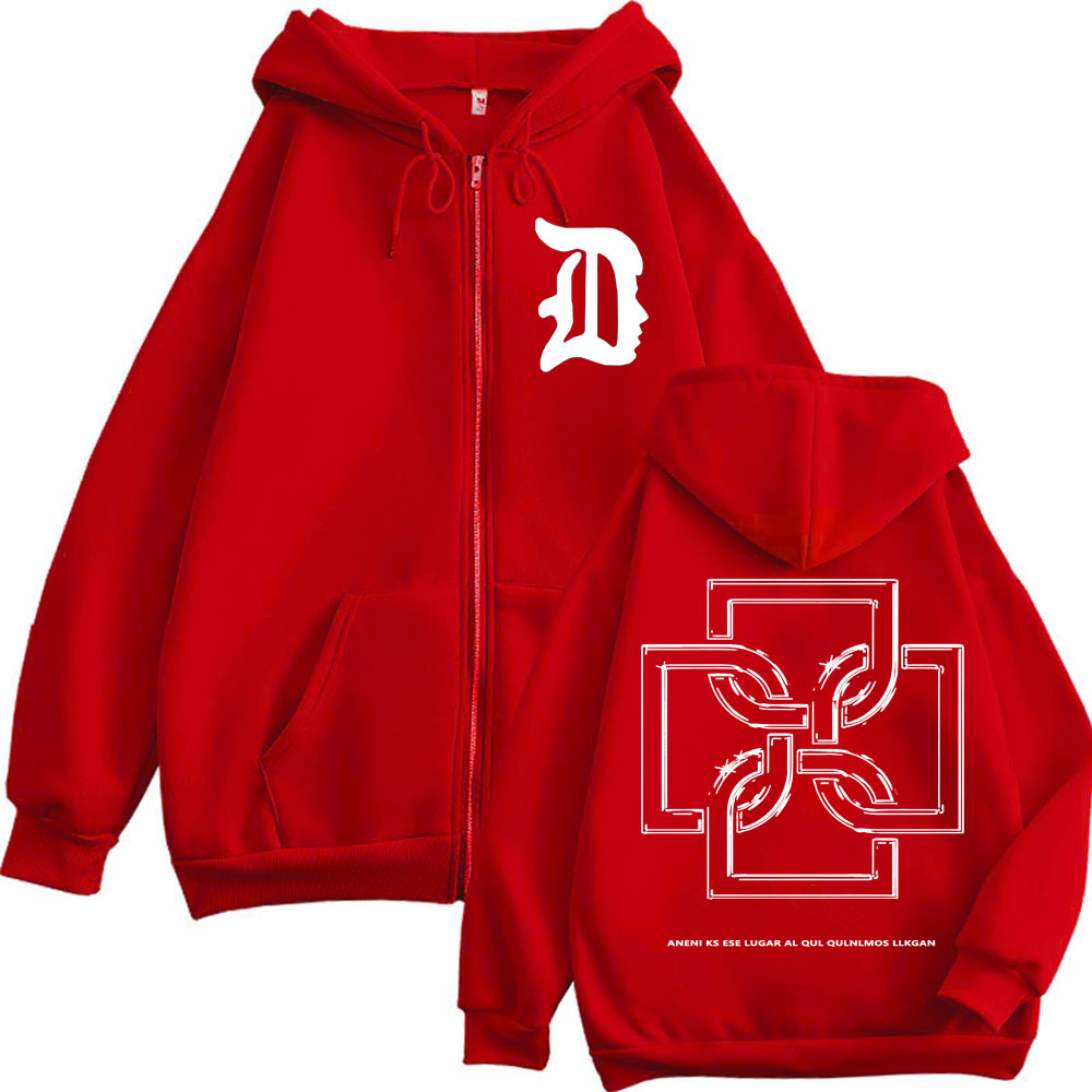 Aangepaste Rapper Duki Logo Gr - Mens Fashion Zip Up Hoodies recensie en prijs