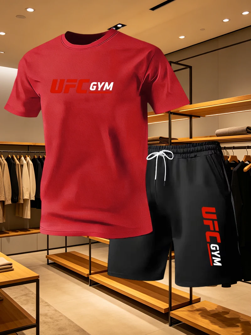 Herensportkleding T-shirt Shor - Men'S Fashion Videos recensie en prijs