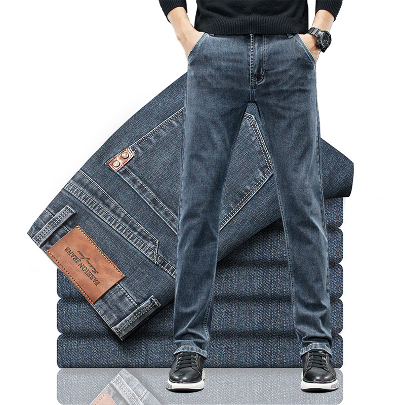 Heren Slanke Jeans 2024 Herfst - Men'S Fashion Grey Jeans recensie en prijs