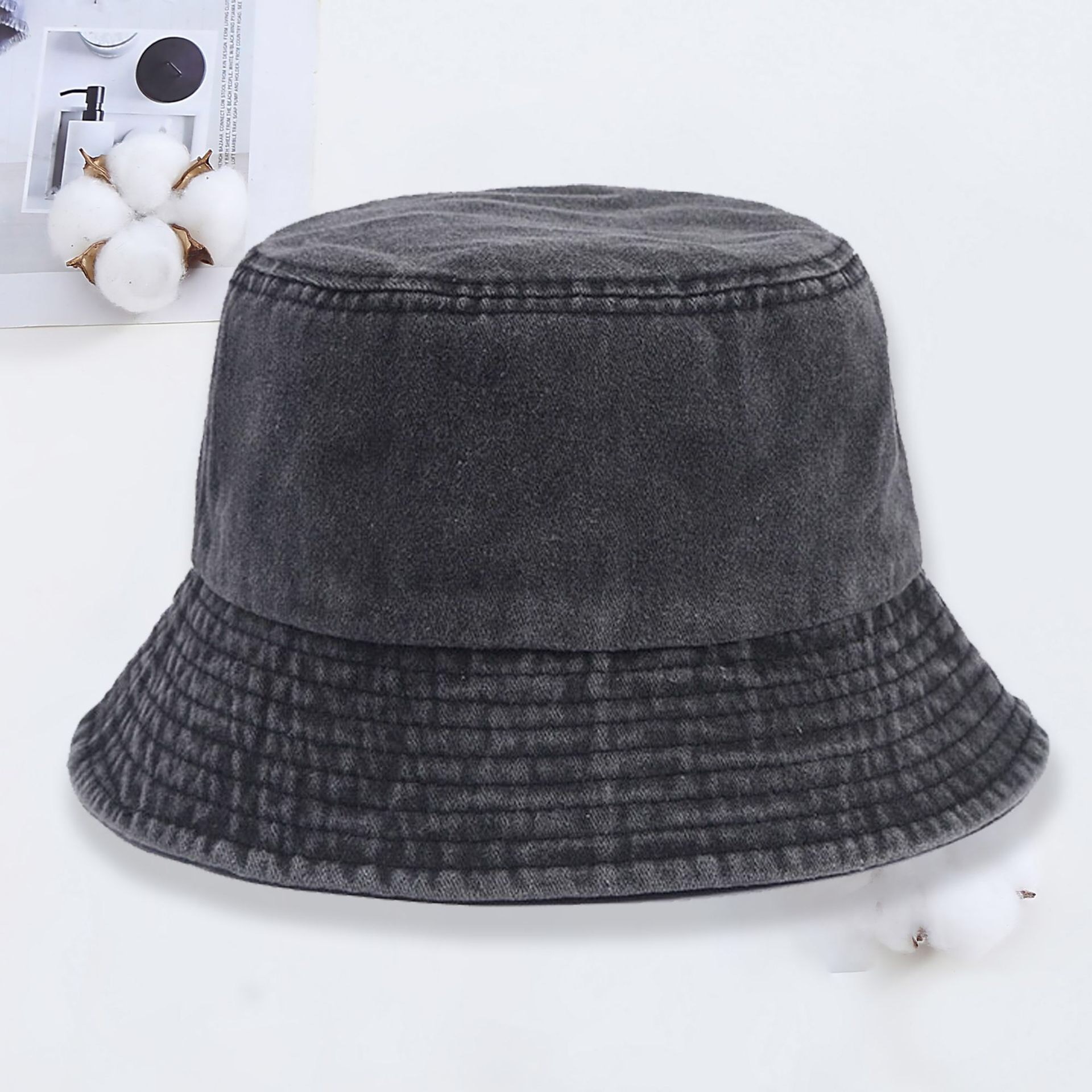 Op maat gemaakte denim bucket  - Men'S Fashion With Hat recensie en prijs