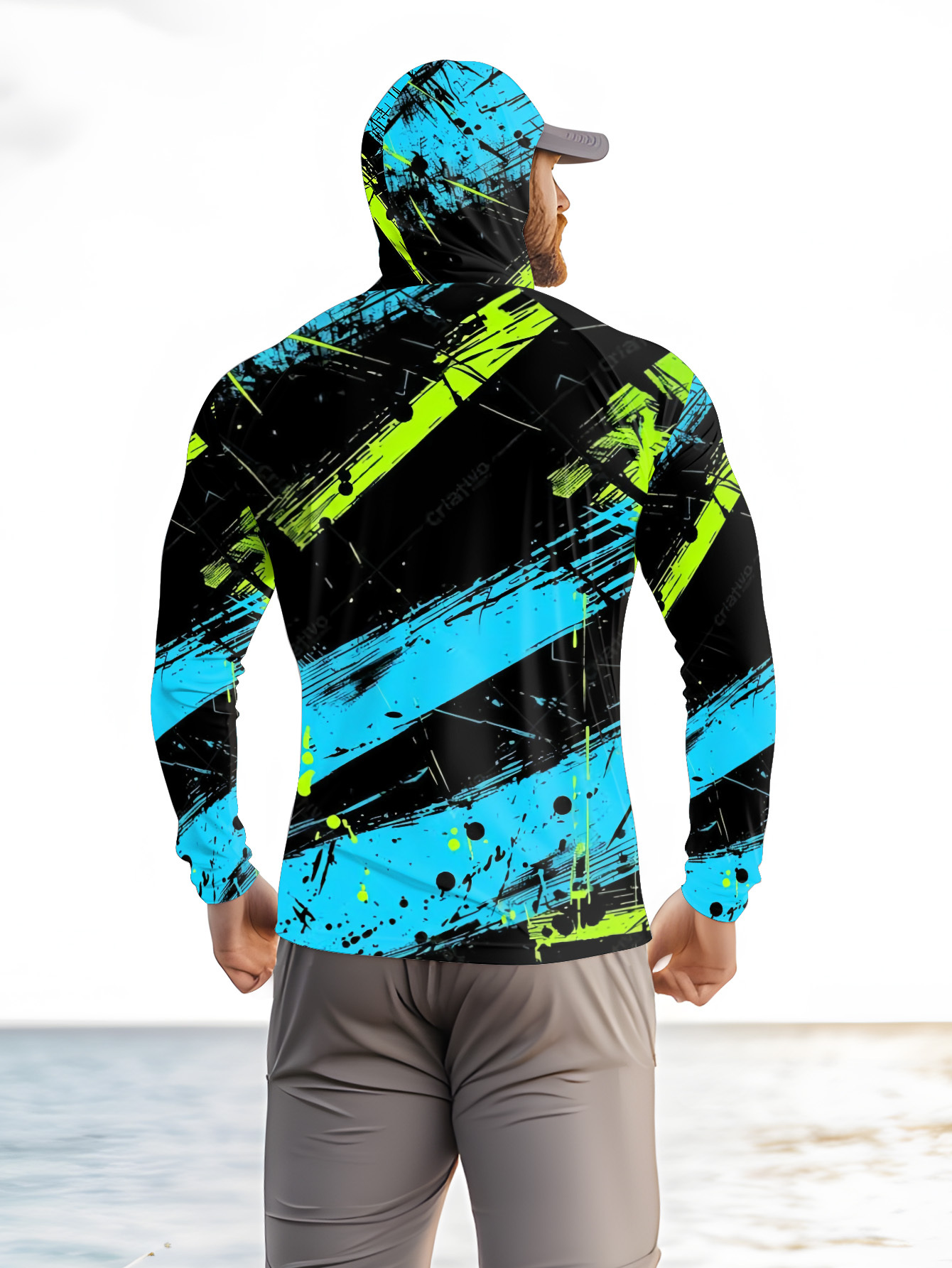 Visserijhoodie voor heren, lan - Men'S Fashion T Shirts recensie en prijs