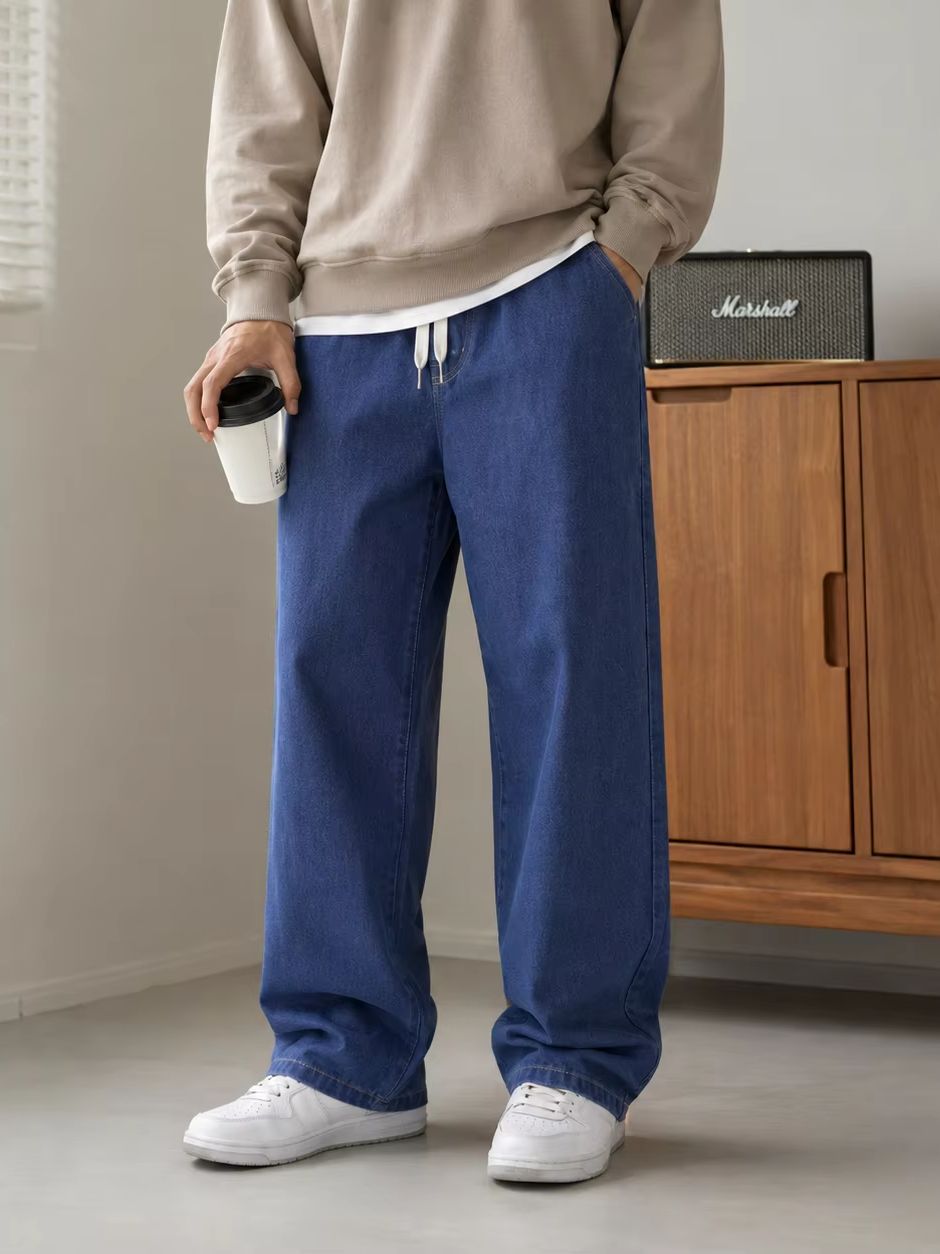 Casual baggy jeans voor heren, - Men'S Fashion Grey Jeans recensie en prijs
