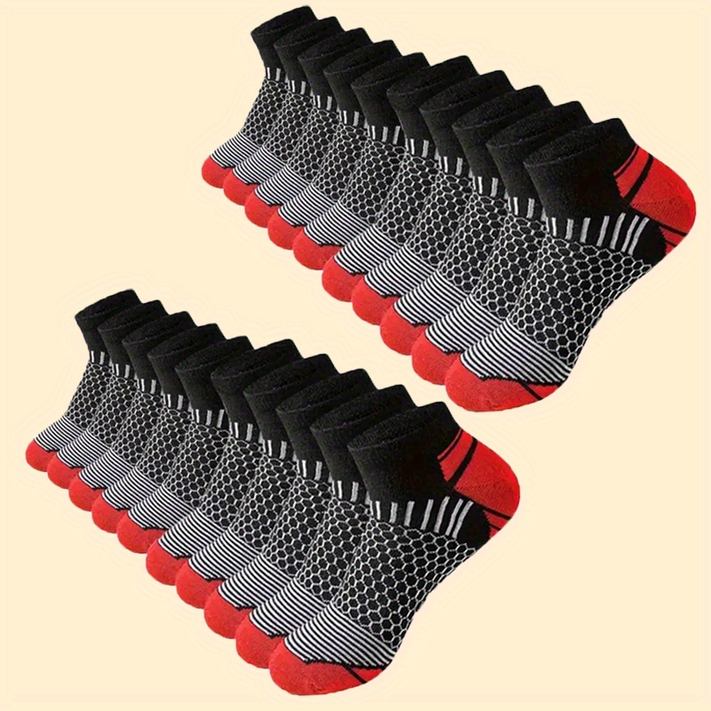 6 paar korte sportsokken voor  - Socks Ankle Men recensie en prijs