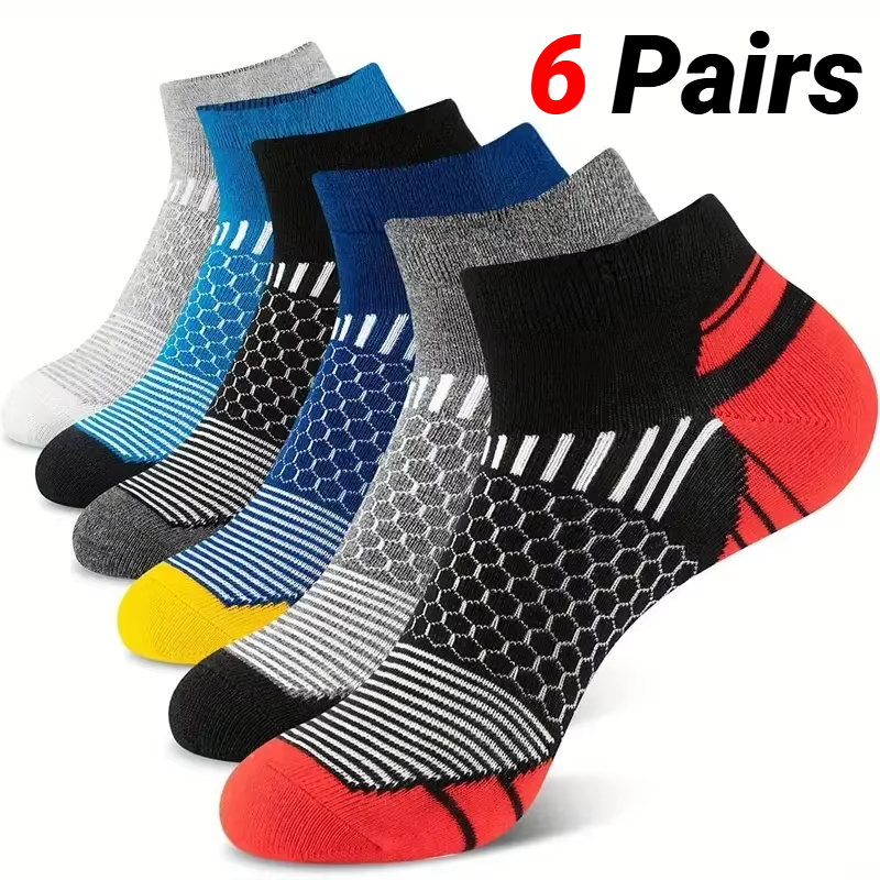 6 paar korte sportsokken voor  - Socks Ankle Men recensie en prijs