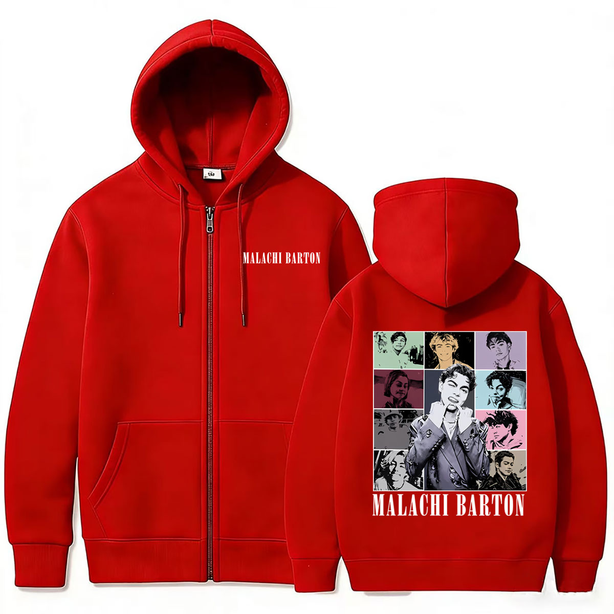 Malachi Barton Grafische hoodi - Mens Fashion Zip Up Hoodies recensie en prijs