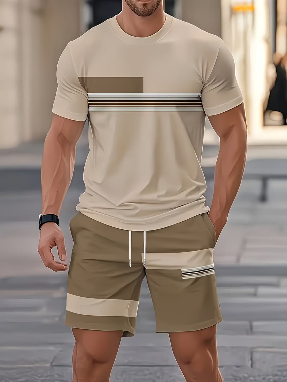 Mannen Zomer Sets Grappige 3D  - Men'S Fashion Videos recensie en prijs
