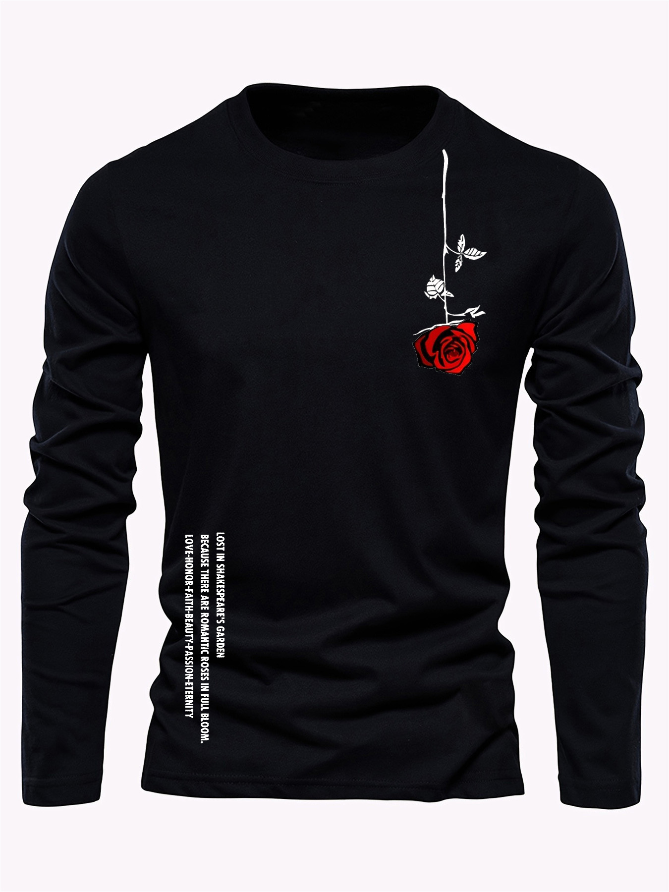 100% puur katoen heren lange m - Men'S Fashion T Shirts recensie en prijs