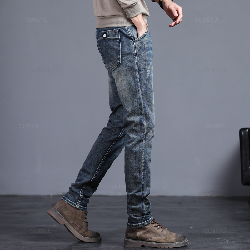 Lente Herfst Heren Klassieke M - Men'S Fashion Grey Jeans recensie en prijs
