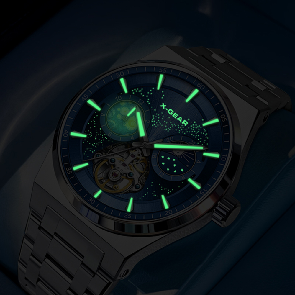 X-GEAR Vliegwiel Skelet Automa - Men'S Fashion X recensie en prijs