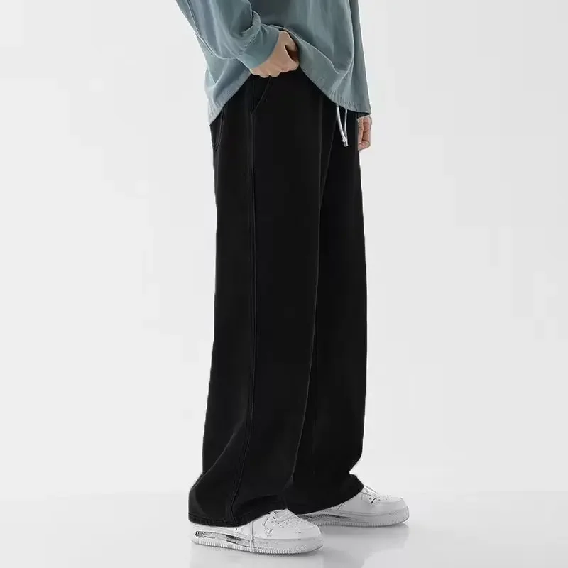 Koreaanse stijl streetwear nie - Men'S Fashion Grey Jeans recensie en prijs