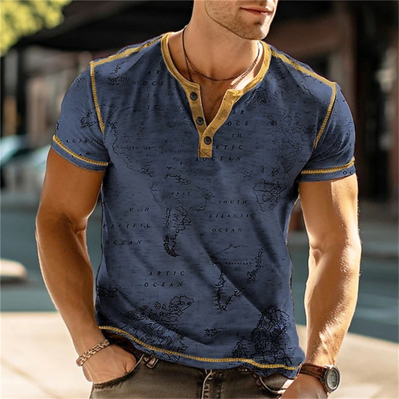 Herenshirts Henry, grappige 3D - Mens Fashion Clothes recensie en prijs
