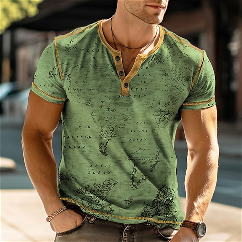 Herenshirts Henry, grappige 3D - Mens Fashion Clothes recensie en prijs