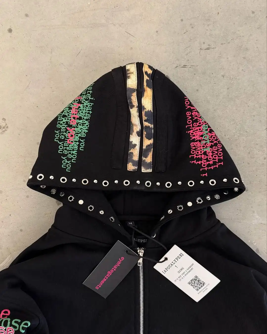 Eyehategarment Street Fashion  - Mens Fashion Zip Up Hoodies recensie en prijs