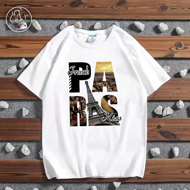 Mode City Print T-Shirt Paris  - Men'S Fashion New York recensie en prijs