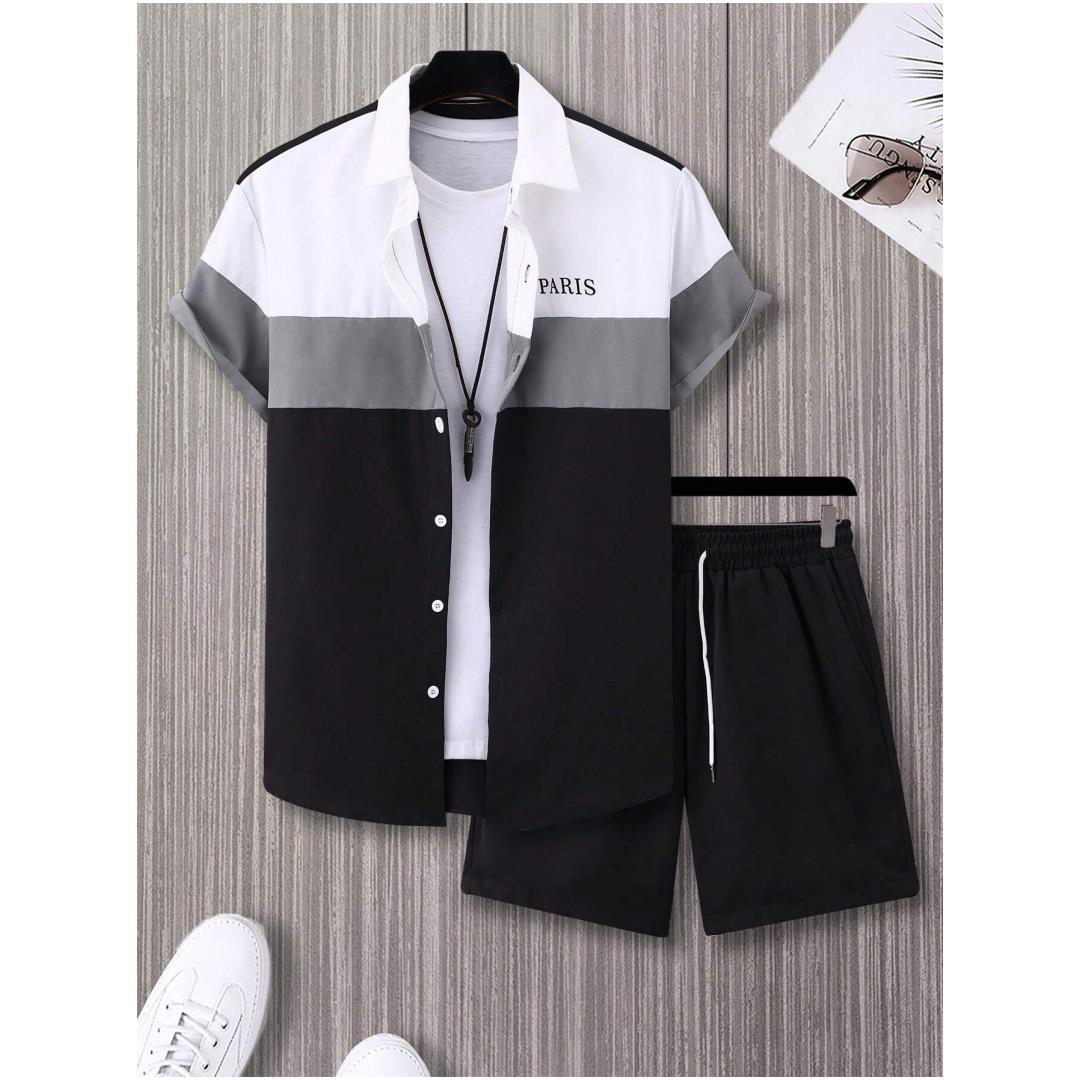 Herenmodepak Blauw en wit patc - Men'S Fashion Videos recensie en prijs