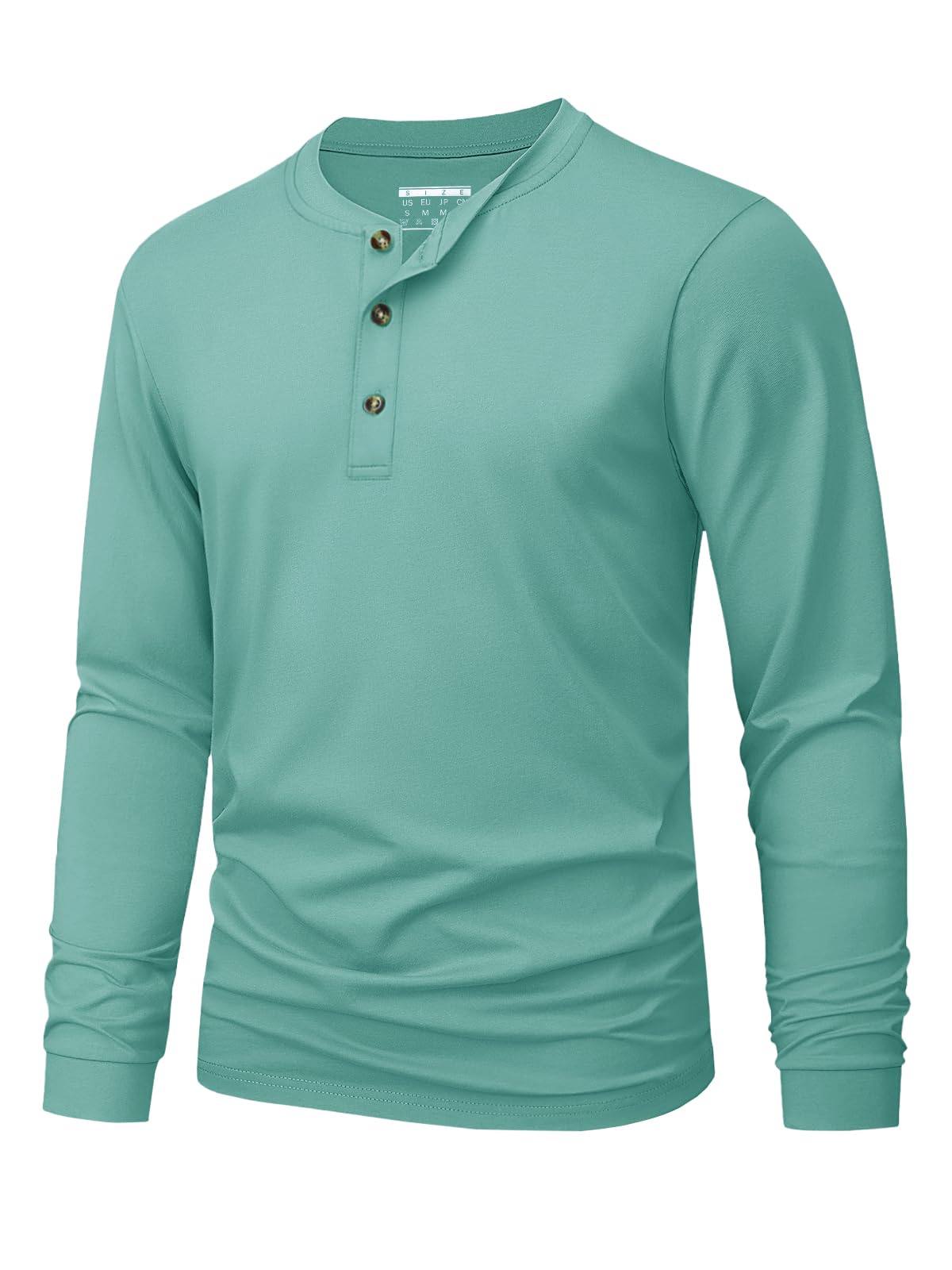 Henley-T-shirt voor heren Eenv - Mens Fashion Clothes recensie en prijs