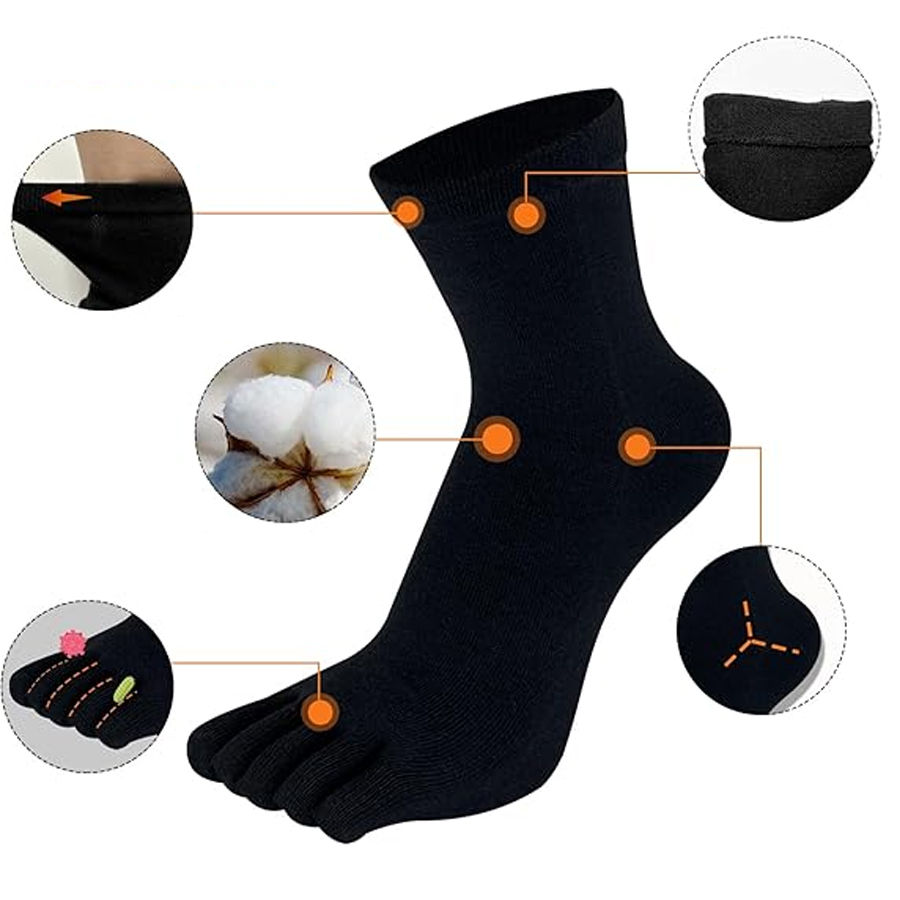 1/5/12 paar unisex katoenen te - Socks Ankle Men recensie en prijs