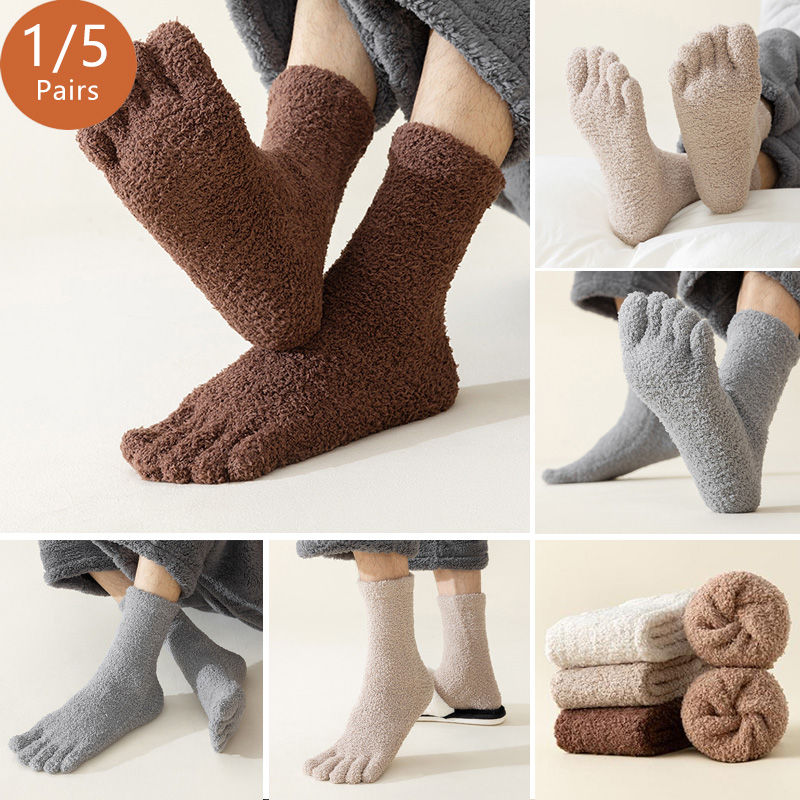 1/5 Pairs Mans Thermische Teen - Socks Ankle Men recensie en prijs