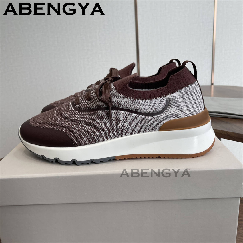 Heren Nieuwe veelkleurige gebr - Mens Fashion Trainers recensie en prijs